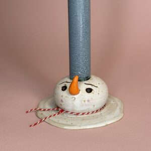 Smeltet snemandsstage