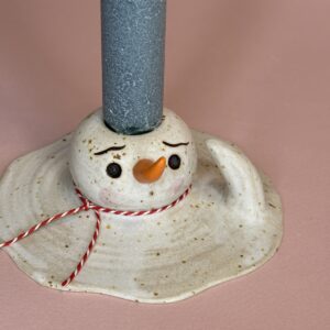 Smeltet snemandsstage