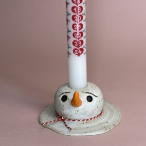 Smeltet snemandsstage