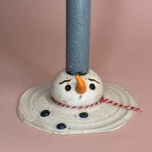 Smeltet snemandsstage