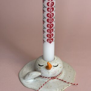 Smeltet snemandsstage