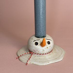 Smeltet snemandsstage