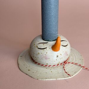 Smeltet snemandsstage