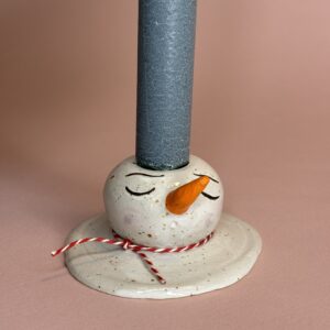 Smeltet snemandsstage