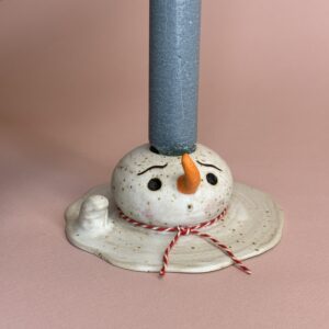 Smeltet snemandsstage