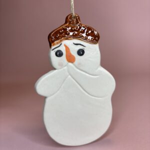 Forskrækket snemand