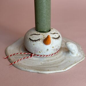 Smeltet snemandsstage